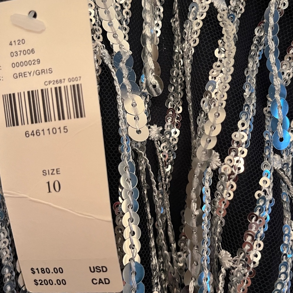 Maeve Sequined Fringe Midi Skirt - size 10 - NWT $180 - Picture 5 of 5